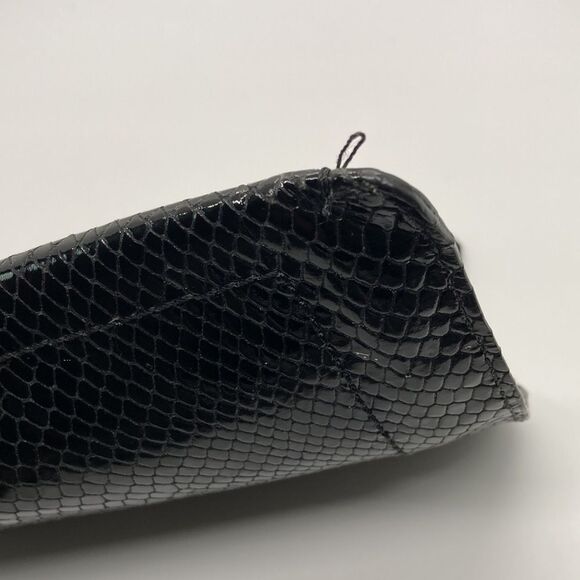 Cole Haan snakeskin clutch/wristlet Black - Picture 11 of 13